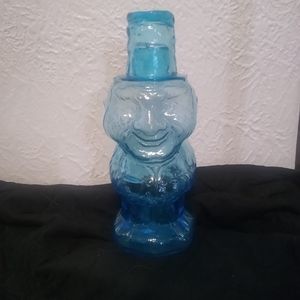 Blue Fat Guy Decanter